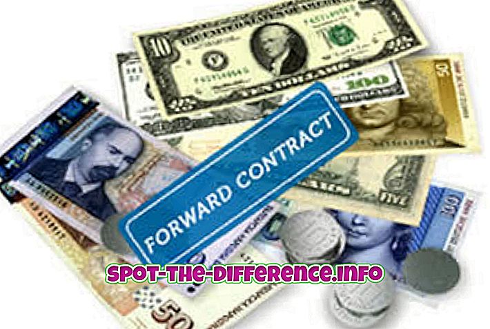 forskel mellem: Forskel mellem terminskontrakt og fremtidig kontrakt