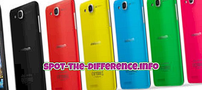 forskel mellem: Forskel mellem Alcatel One Touch Idol Ultra og Xolo X1000