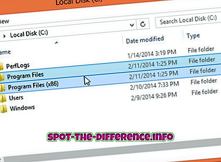 perbedaan antara: Perbedaan antara File Program dan File Program (x86)