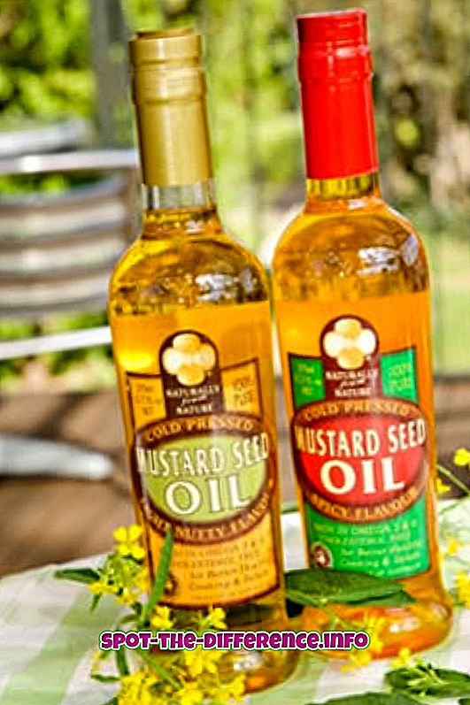 Diferența dintre uleiul de muștar și uleiul de semințe de muștar
