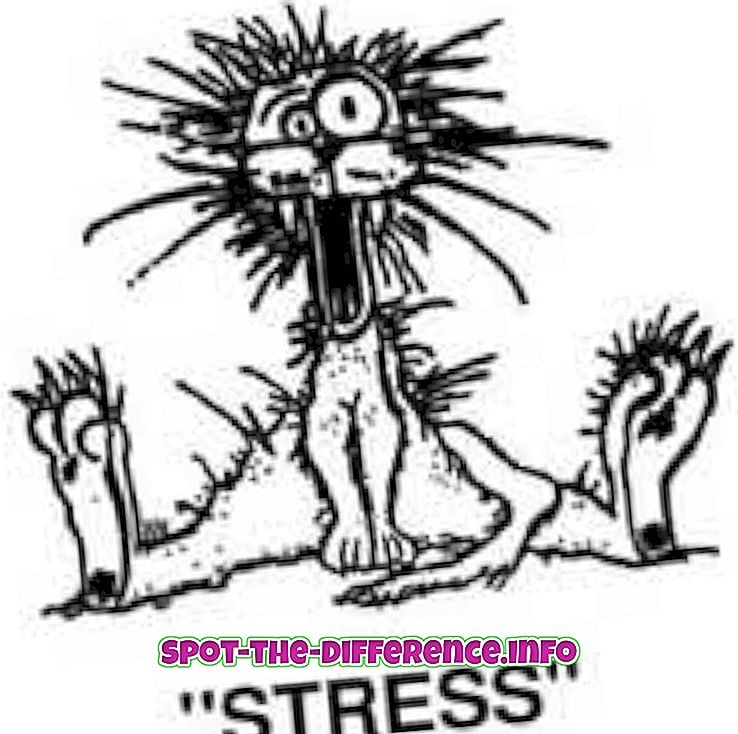 Forskel mellem stress og depression