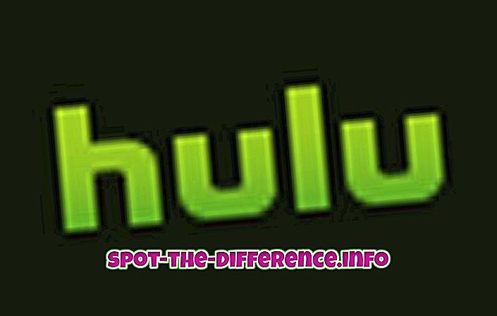 популярні порівняння: Різниця між Hulu і Netflix