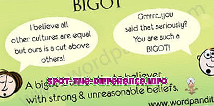 népszerű összehasonlítások: A Bigot és a rasszista közötti különbség