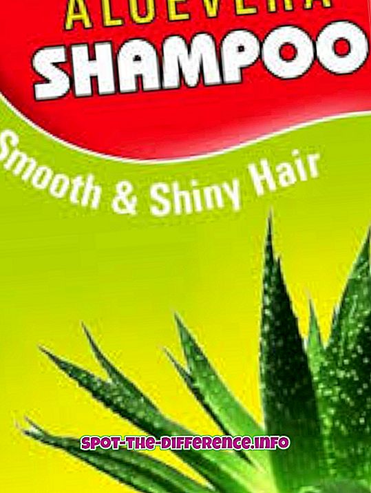Hiusten hoitoaineen ja shampoon välinen ero